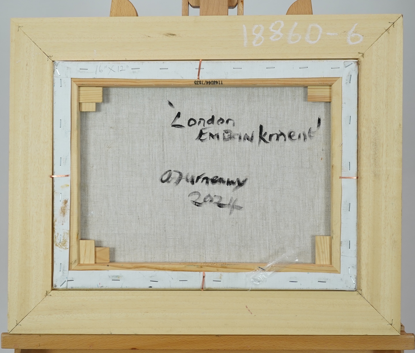 Alan Furneaux, b.1953, 'London Embankment'